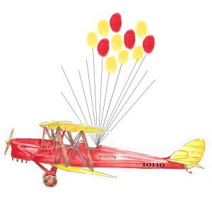 airplane+balloons